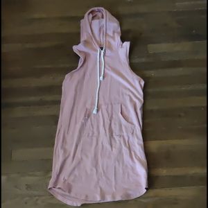 hooded dress